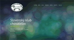 Desktop Screenshot of jazvecik.sk